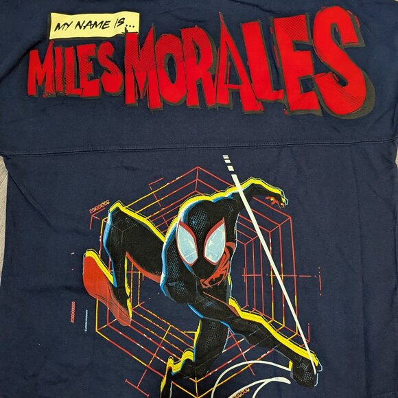 NWT Miles Morales Spider-Verse Spirit Jersey San Diego Comic-Con 2023 Exclusive - Picture 6 of 6